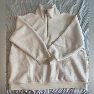 Cream fleece